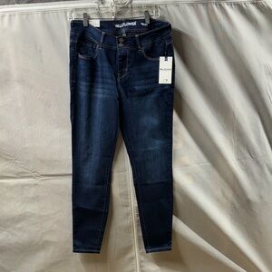 Wallflower Women's Deep Indigo Skinny Jeans